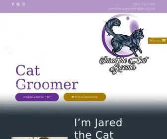 Jaredthecatgroomer.com(Jared the Cat Groomer) Screenshot