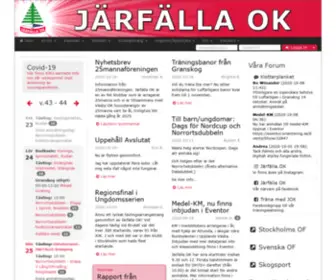 Jarfallaok.se(Orientering) Screenshot