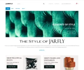 Jarfly.com(Home Decor Online Showroom) Screenshot