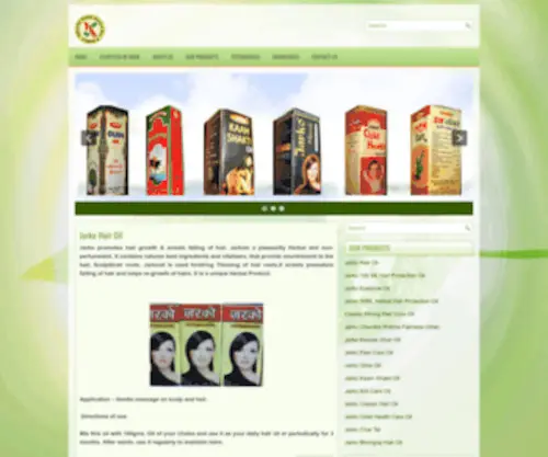 Jarkoherbal.com(Jarko Herbals) Screenshot