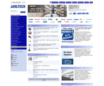 Jarltech.de(POS, bar code, Magnetic cards, RFID) Screenshot