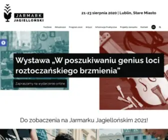 Jarmarkjagiellonski.pl(Jarmark Jagielloński) Screenshot