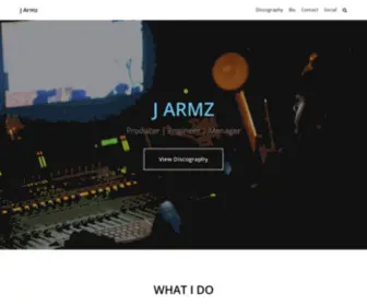 JarmZmusic.com(J Armz) Screenshot