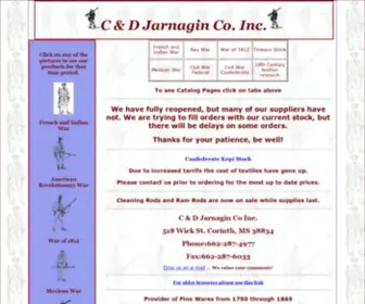 Jarnaginco.com(C & D Jarnagin Company) Screenshot