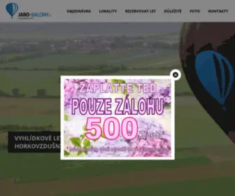 Jaro-Balony.cz(Vyhlídkové) Screenshot