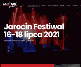 Jarocinfestiwal.pl(Jarocin Festiwal 2021 /LIPCA 2021) Screenshot