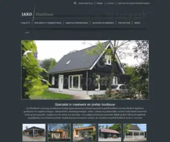 Jarohoutbouw.nl(Jaro Houtbouw) Screenshot