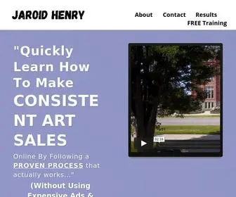 Jaroidhenry.com(I help visual artists inc) Screenshot