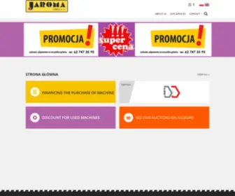 Jaroma.com.pl(Produkcja i sprzedaż) Screenshot