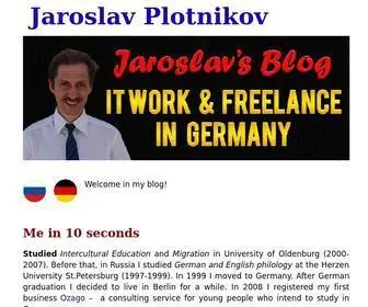 JaroslavPlotnikov.com(Main EN) Screenshot