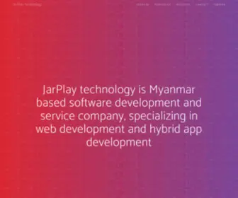 Jarplaytech.com(JarPlay Technology) Screenshot