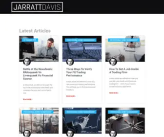 Jarratt.blog(Professional Website & Blog) Screenshot