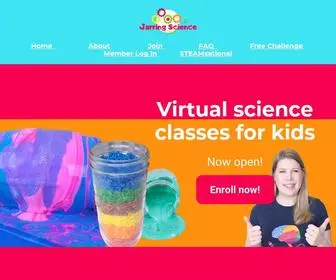 Jarringscience.com(Jarring Science Club) Screenshot