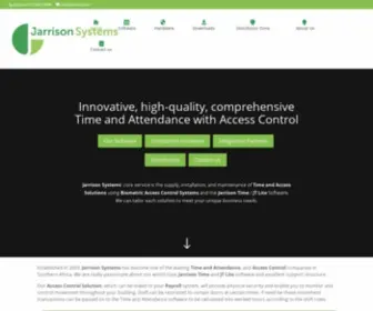 Jarrison.co.za(High-quality, Time & Attendance with Access Control) Screenshot