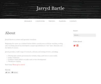 Jarrydbartle.com(Jarryd Bartle) Screenshot