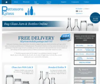 Jarsandbottles-Store.co.uk(Glass storage jars) Screenshot