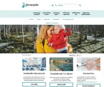 Jarvenpaa.fi(Tervetuloa Järvenpään kaupungin verkkosivuille) Screenshot