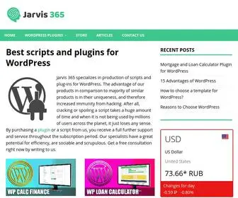 Jarvis365.com(Professional WordPress Plugins by Jarvis 365) Screenshot