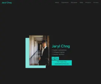 Jarylchng.com(Jaryl Chng) Screenshot