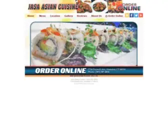 Jasaasiancuisine.com(JaSa Asian Cuisine) Screenshot