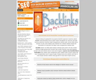 Jasabacklink.org(Jasa Backlink) Screenshot
