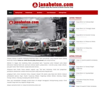 Jasabeton.com(Harga Beton Cor Ready Mix Jayamix Murah TerbaruJasa Beton Harga Beton Cor Ready Mix Jayamix Murah TerbaruJasa Beton) Screenshot