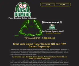 Jasadominopkv.online Screenshot