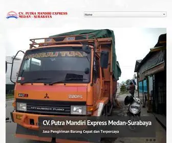 Jasaexpedisisurabaya.com(Putra Mandiri Express) Screenshot