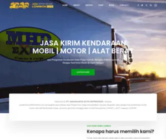 Jasakirimmobillombok.com(Jasa Kirim Mobil Lombok) Screenshot