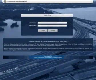 Jasamarga.co.id(Portal Internal) Screenshot