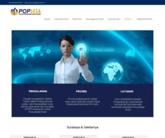 Jasapengurusanperizinan.com(Home POPJASA) Screenshot