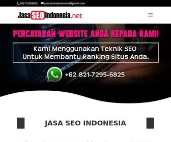 Jasaseoindonesia.net(Registrant WHOIS contact information verification) Screenshot