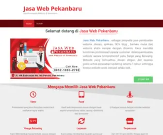 Jasawebpekanbaru.com(Jasa Web Pekanbaru) Screenshot