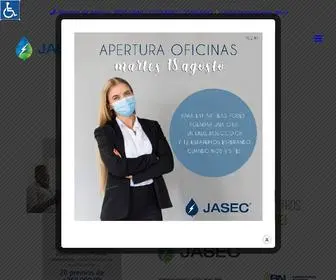 Jasec.go.cr(Inicio) Screenshot