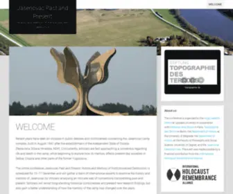 Jasenovac-Past-AND-Present.org(History and Memory of Institutionalised Destruction) Screenshot