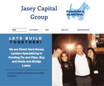 Jaseycapitalgroup.com(Home) Screenshot