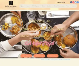 Jashan-E-Dawat.com(Order Indian Food) Screenshot