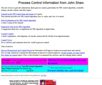 Jashaw.com(PID Control Information from John Shaw) Screenshot