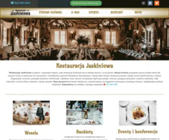 Jaskiniowa.pl(Restauracja Jaskiniowa) Screenshot