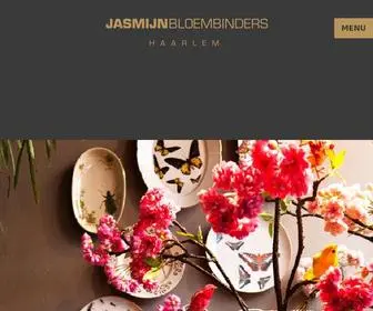 JasmijNbloembinders.nl(Bloemen Haarlem) Screenshot