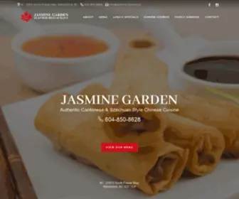 Jasmine-Garden.ca(Jasmine Garden Seafood Restaurant) Screenshot