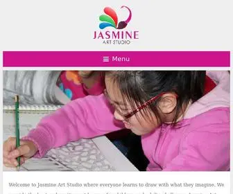 Jasmineartstudio.com(Jasmine Art Studio) Screenshot