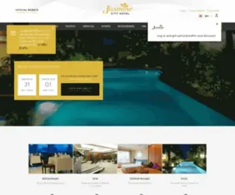 Jasminecity.com(The Jasmine City Hotel) Screenshot