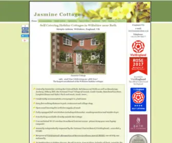 Jasminecottage.co.uk(Self Catering Wiltshire Holiday Cottage near Bath) Screenshot