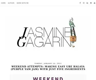 Jasminegagarin.com(Jasmine Gagarin) Screenshot