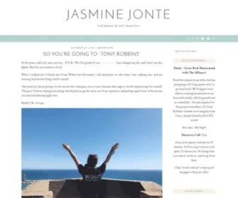 Jasminejonte.com(Jasmine Jonte) Screenshot