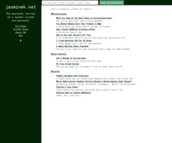 Jasminek.net(Jasminek) Screenshot