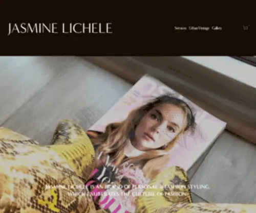 Jasminelichele.com(Jasmine Lichele) Screenshot