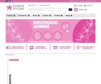 Jasminelingerie.com.br(Jasmine Lingerie) Screenshot