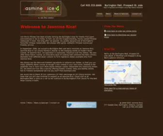 Jasminerice.ca(Jasmine Rice) Screenshot